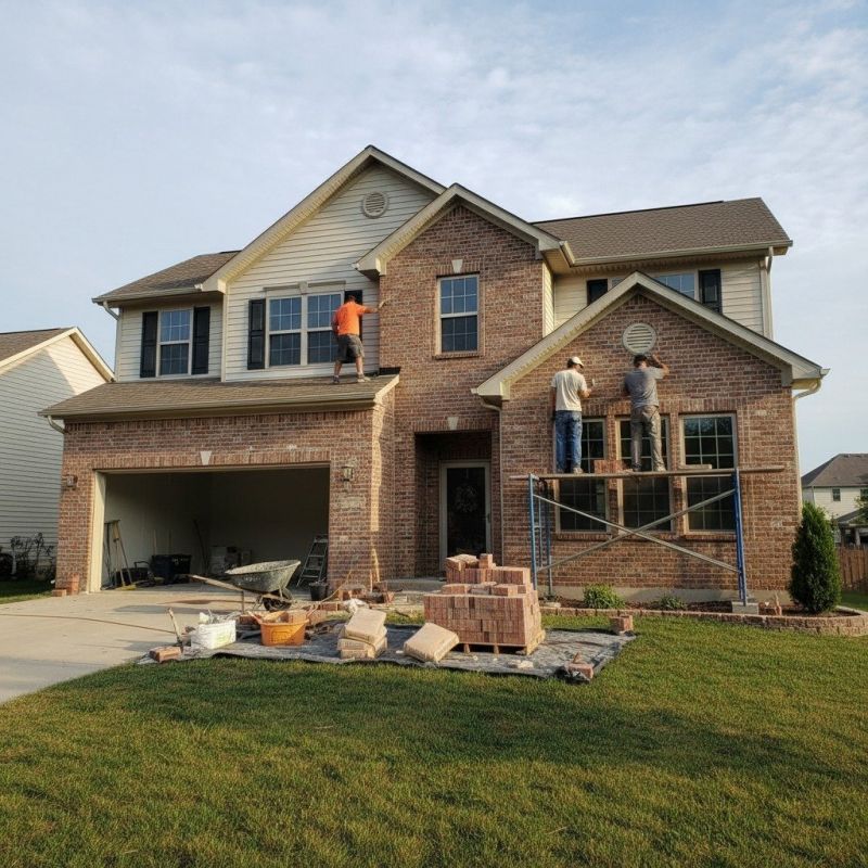 Residential Brick Installation detail